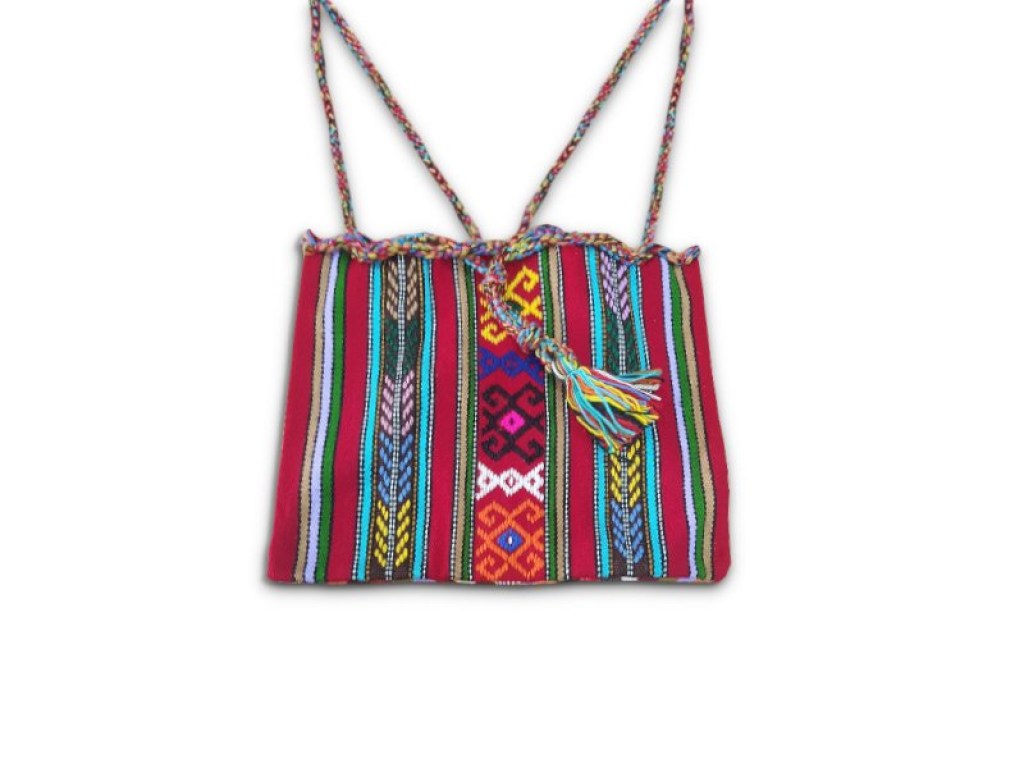 Παραδοσιακή Μάλλινη Τσάντα-Βούργια Γαρύφαλλο | Γαρύφαλλο - Λευκά Εϊδη